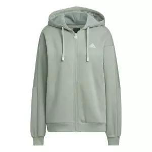 [아디다스] 워딩 안감 플리스 집업후드 자켓 올리브 그린 IK9894