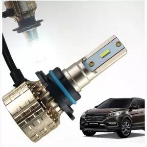 D24 싼타페DM호환 골드 알루미늄 LED 안개등 차량용 오래가는 밝은 램프튜닝 안개등튜닝