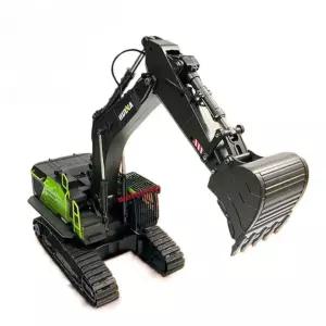 HUINA 114 RC 선물 후이나 차량 합금 조종 22채널 장난감 1593 굴삭기