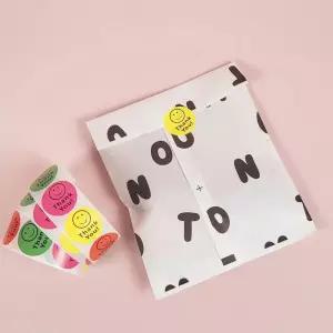 알파벳 종이 봉투 선물 포장 답례품 포장지 구디백/세트/크래프트/페이퍼/쇼핑백/어린이집/유치원