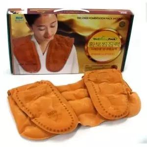 엠디프라임 고급 천연면사 황토 어깨 냉온찜질팩