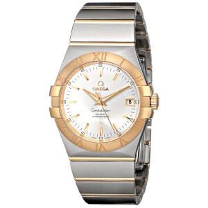 오메가 남성용 123.20.35.20.02.002 실버 다이얼 컨스텔레이션 시계