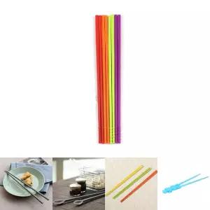 (4세트) 실리콘 젓가락/주방/어린이집/유치원/초등/학교/급식/식당/키즈/아동/어린이/주니어/요리/조리