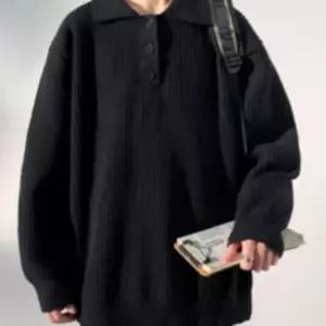 카라 투단추 니트티 댄디한 스타일 소프트한 (47wnr)