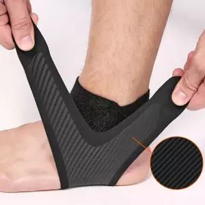 2중 스트랩 고정 발목 보호대 운동 헬스 등산 서포터/달리기 풋살 런닝 농구 인대 아대 압박 보호 밴드 슬