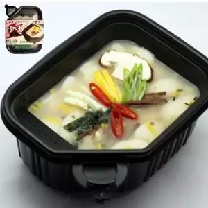 더핫 사골 떡국 비화식 끓여먹는 발열 도시락 불없이 끊여먹는 비상식량 캠핑 등산 낚시 여행