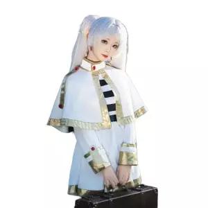 프리렌 코스프레 할로윈 캐릭터 풀세트 옷 코스튬 장송의프리렌 가발