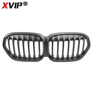 XVIP 단일 라인  매트 블랙 중앙 상단 그릴 자동차 외장 액세서리 BMW 호환 1 시리즈 F40 20-24 118i 120i