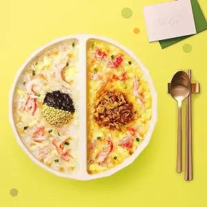 [본죽] (반반죽)푸팟퐁커리게살죽