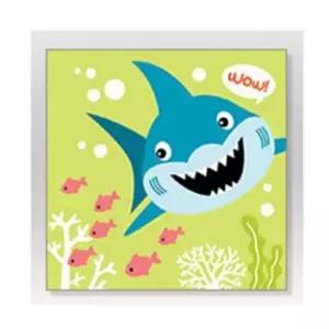 바다 그림 그리기 귀여운 상어 20X20 아트 페인팅 diy명화그리기 명화그리기세트 그림그리기
