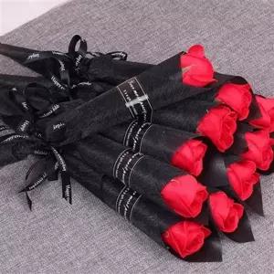 비누 장미 꽃다발 풍성한 향기 10송이 비누 꽃다발 선물 화이트데이 프리저브드 스승의날 어린이집 졸업식