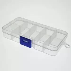 고품질 1개 10칸 13x7 플라스틱 칸칸 수납 케이스 칸막이 보 (WDB50F3)