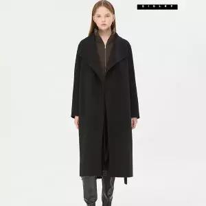 [시슬리] 버디 숄카라 벨티드 롱 코트 SACTC6561
