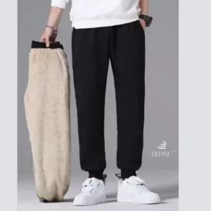 보온성 벨벳 트레이닝 조거 팬츠 남성 여성 겨울조거 방한바지 양털바지 기모바지 낚시바지 겨울