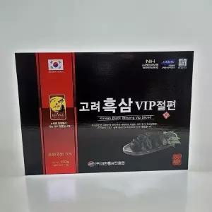 고품질 고려 흑삼 VIP 절편 15gx10개입 쇼핑백포함 명절선물 (WE01CC1)