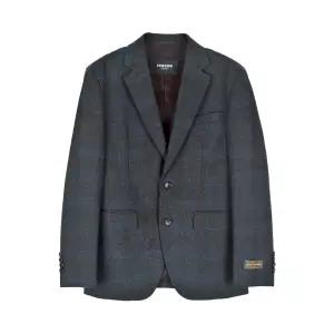 [레노마 옴므]레노마 손드리오 면 셋업 자켓 네이비체크 RKDMCJ51A