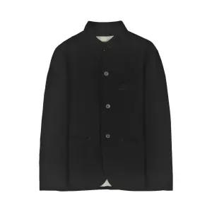 [레노마 옴므]레노마 코튼울혼방 스탠드카라 자켓 블랙 FMDMBJ51A