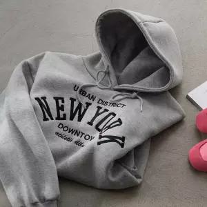 (안나앤플러스) 디스트 레터링 기모 후드티[티셔츠DZU53] 빅사이즈