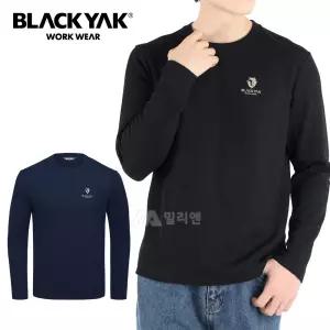 블랙야크 남자긴팔티 기모티셔츠 겨울 남성 와플 티셔츠