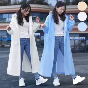 고급 레인코트 오버핏 우비 장마 비오는날 여행 방수 (WC67170)