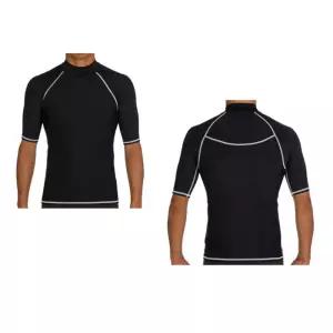 자외선차단 기능성 반팔쫄티 남자레쉬가드 바이킹옷 루즈핏 서핑 흡한 쫄쫄이 흡습