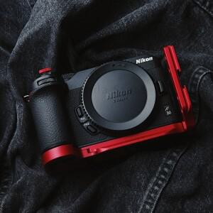 L수직 인장 퀵 릴리스 플레이트 QR 카메라 홀더 브래킷 니콘 Z30 아르카 스위스 RRS 커크용 핸드 마운트 그