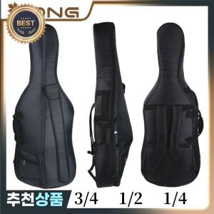 아름다운 블랙 첼로 소프트 백 방수 천