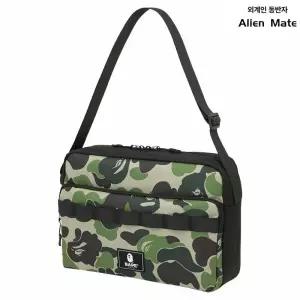 베이프 잡지부록 카모 크로스백 대용량 아이패드 숄더백