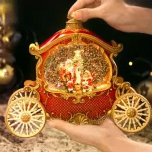 크리스마스 스노우볼 오르골 호박마차 트리 성탄절 오브제 장식품 인테리어 조명 워터볼