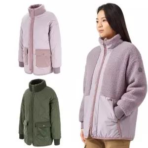 [밀레](대구신세계)[이월한정수량]MXRWJ711[겨울]여성 양면 플리스 앙젤리나 패딩 리버서블자켓 (출시...