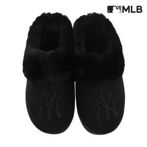 MLB어그캠핑방한슬리퍼BK