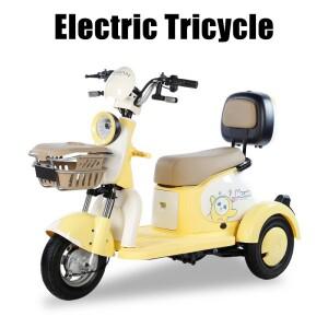 통근 교통 및 어린이 픽업을 위한 레저 전기 세발자전거. 스쿠터