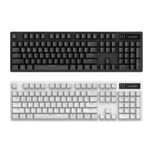 키스킨증정 앱코 K561 교체축 유무선 블루투스 기계식 키보드 화e트 적축