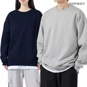 남녀공용 국내생산 기모 오버핏 무지 맨투맨 후드 조거 와이드 트레이닝 바지 빅사이즈