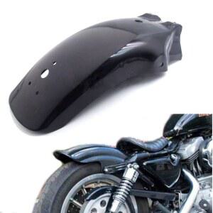 할리 크루저 초퍼 밥버 스즈키 블랙을 위한 리시라인 오토 메탈 모터사이클 리어 펜더 모터사이클 머드가드 스플래시 가드 휠 커버 펜더