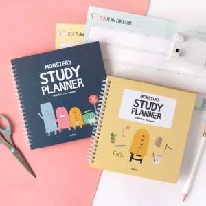 몬스터 스터디 플래너 v2 6개월 학습 수능 스케줄러