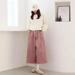 [하프클럽/셀러허브_여성트랜드패션]빅사이즈 510 골덴모찌배기포켓팬츠 DEM