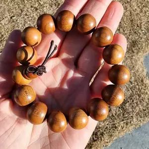 염주 팔찌 원목 기도 차량용 불교 염주 단주 나무 핸드메이드 자동차 묵주