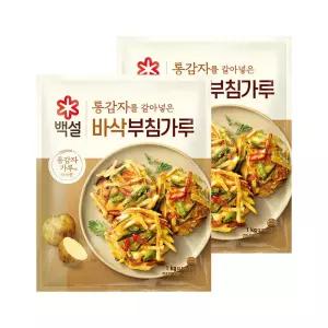 백설 통감자 바삭 부침가루 1kg x2개