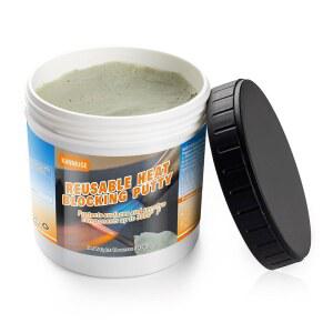 12온스 재사용 가능한 열 차단 퍼티, 납땜 단열 점토, 흡수 산업 용접용 차단막, HVAC 및 배관, 용접기 배관 브레이징, 자동차 수리 DIY