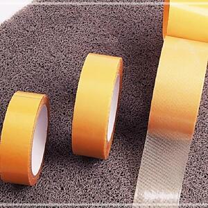 [3개] 10M 5CM 고정 길이 미끄럼방지 양면 천 초강력 카페트 테이프 폭