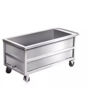 이동식 철제 물탱크 스테인레스 사각 양동이 대형 물통 구경