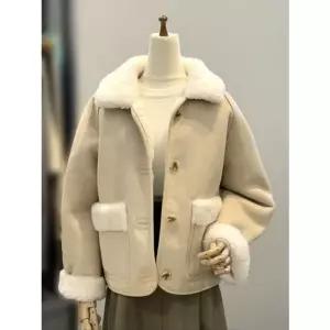 [갤러리아] ab.f.z 양모 리버시블 무스탕 자켓 ACZ4HM01K