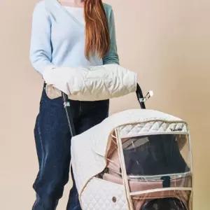 강아지 유모차 겨울 핸드머프 1P 일체형 커버 보온