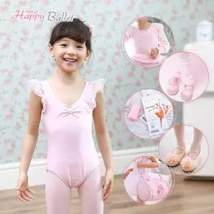 [해피발레]발레복/레오타드/발레용품/여아/아동/유아/6종세트
