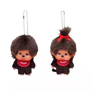 몬치치 빅헤드 키링 소년 소녀 키 체인