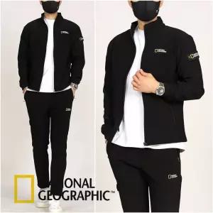 내셔널지오그래픽 NM 와펜 기모 집업세트 (겨울신상) -남여공용