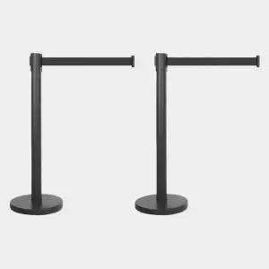 실속 일체형 스텐 벨트 차단봉 블랙바디 + 블랙벨트 세트