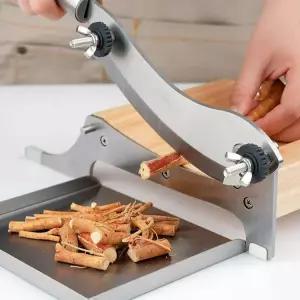 절편기 약초절단기 슬라이스 슬라이서 스틸 손잡이 작두