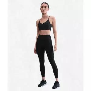 [나이키] NIKE 유니버사 하이웨이스트 78 노 프론트 심 레깅스 W - 블랙 앤트러사이트 다크 스모크